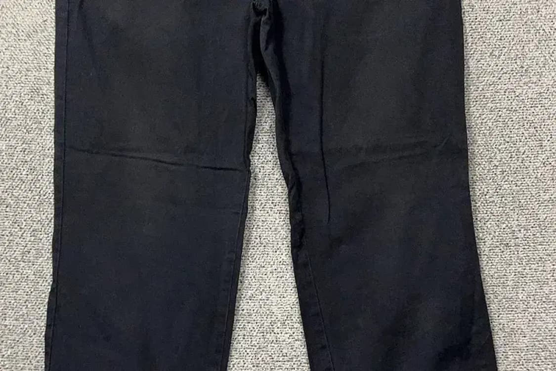 디키즈 블랙 백로고 면바지 32 상품이미지4