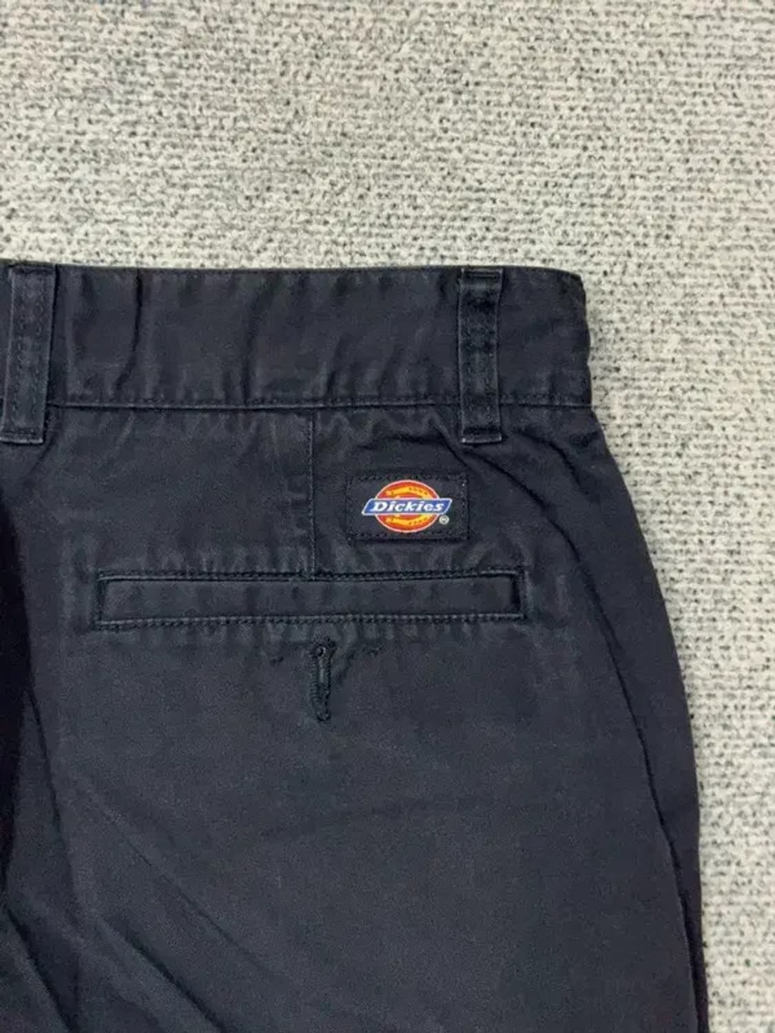 디키즈 블랙 백로고 면바지 32 상품이미지6