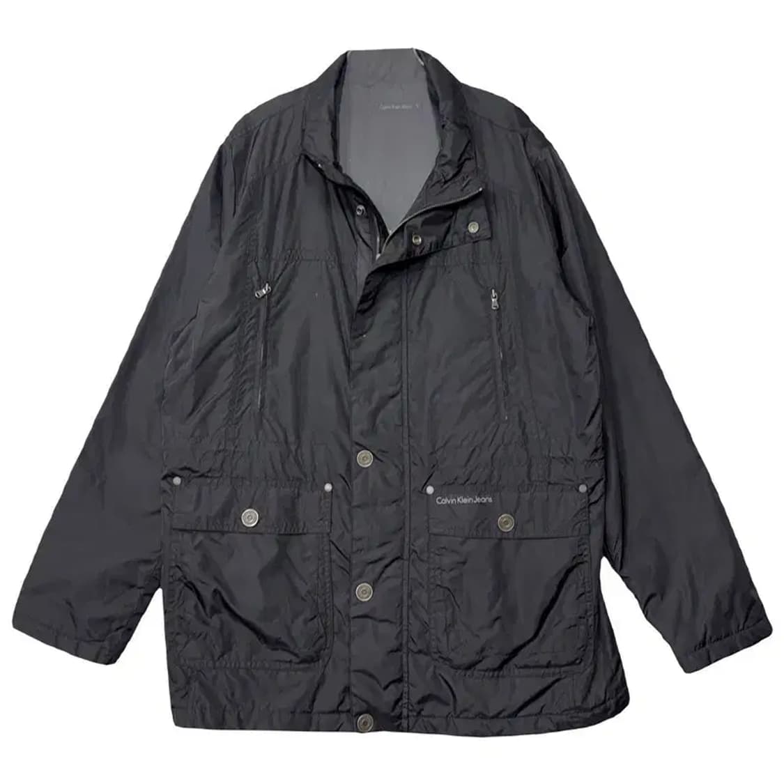 캘빈클라인 블랙 캐주얼 나일론 자켓 L 상품이미지1