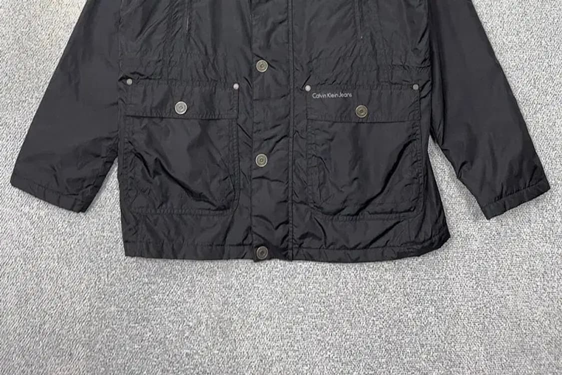 캘빈클라인 블랙 캐주얼 나일론 자켓 L 상품이미지4