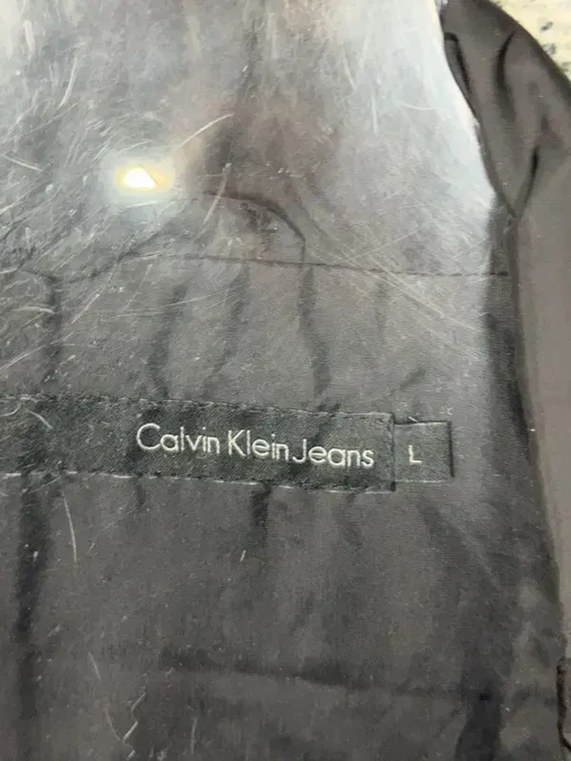 캘빈클라인 블랙 캐주얼 나일론 자켓 L 상품이미지7