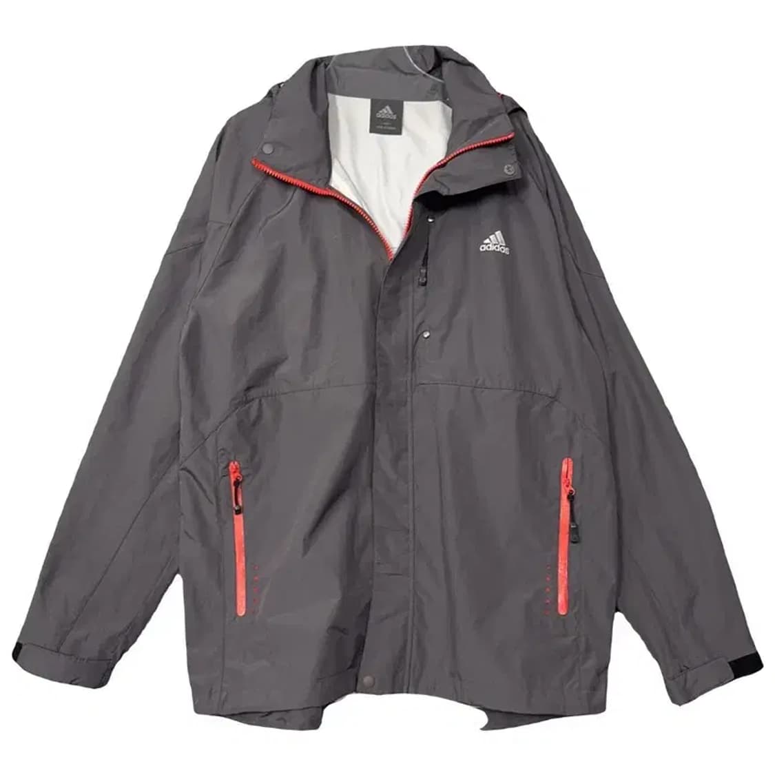 아디다스 그레이 로고 기능성 바람막이 100 상품이미지1