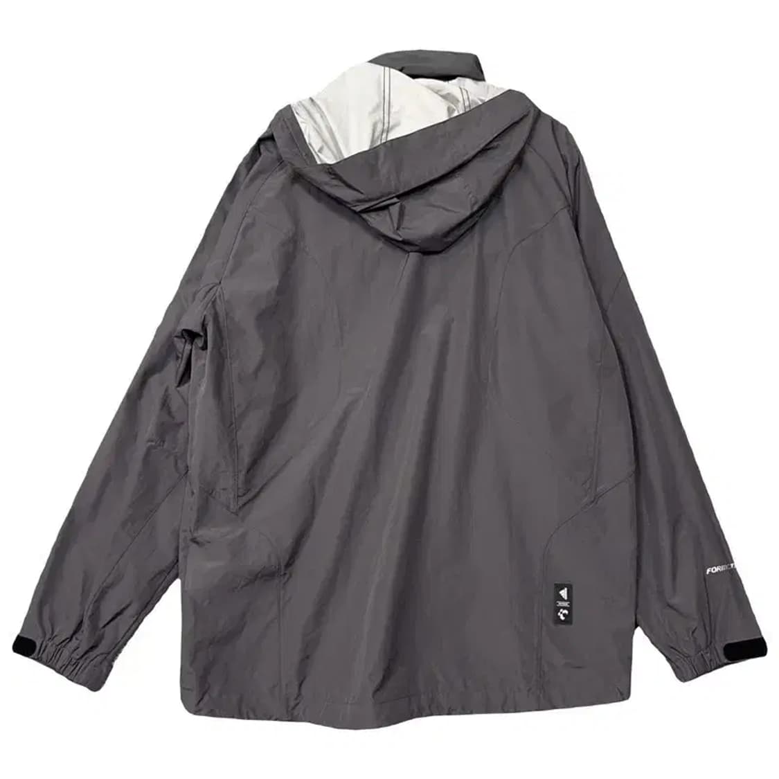 아디다스 그레이 로고 기능성 바람막이 100 상품이미지2