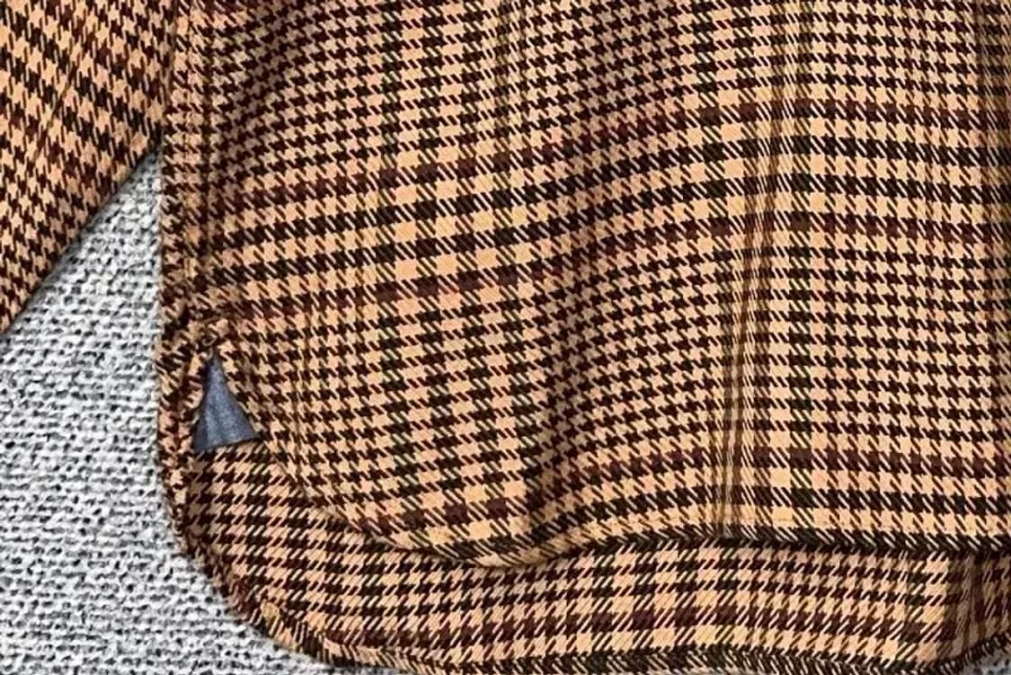 타미힐피거 체크 브라운 셔츠 XL 상품이미지6