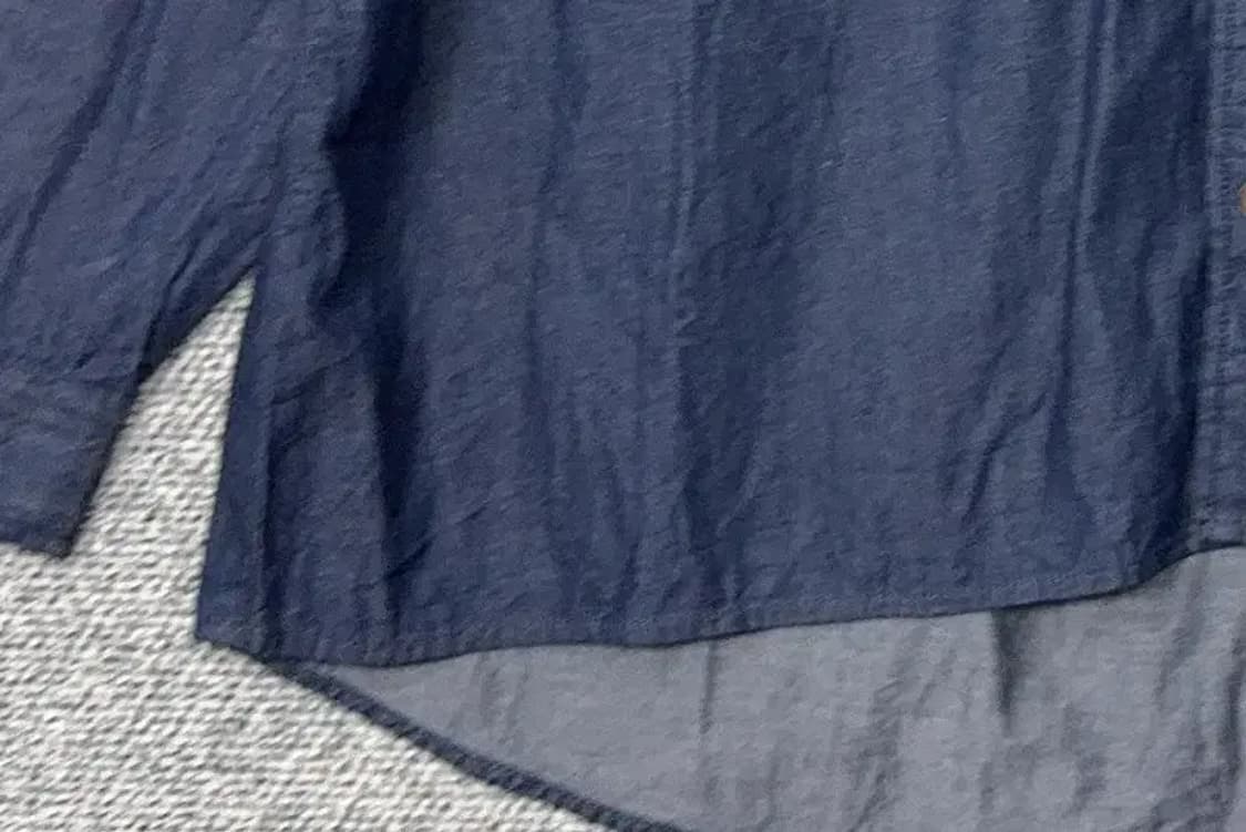 트루릴리젼 네이비 오버핏 데님 셔츠 100(L) 상품이미지6