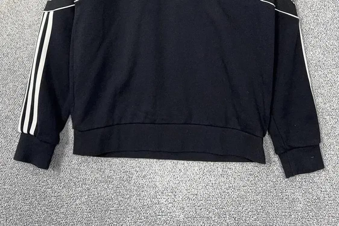 아디다스 블랙 불꽃 로고 맨투맨 L 상품이미지4