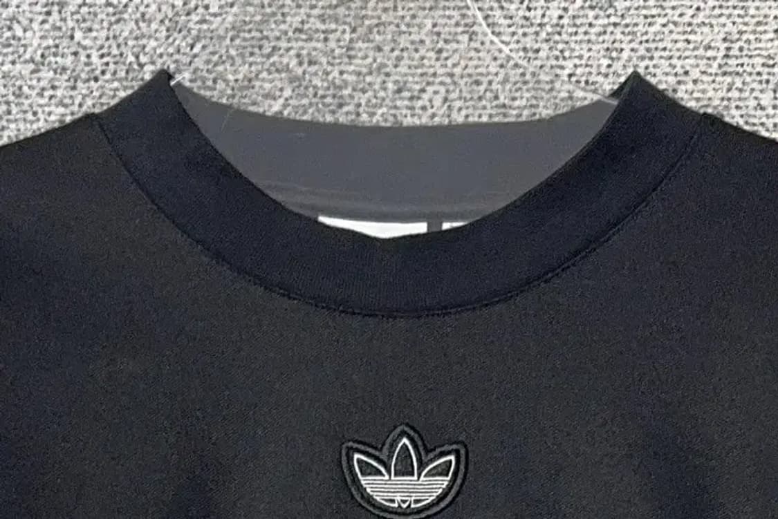 아디다스 블랙 불꽃 로고 맨투맨 L 상품이미지5