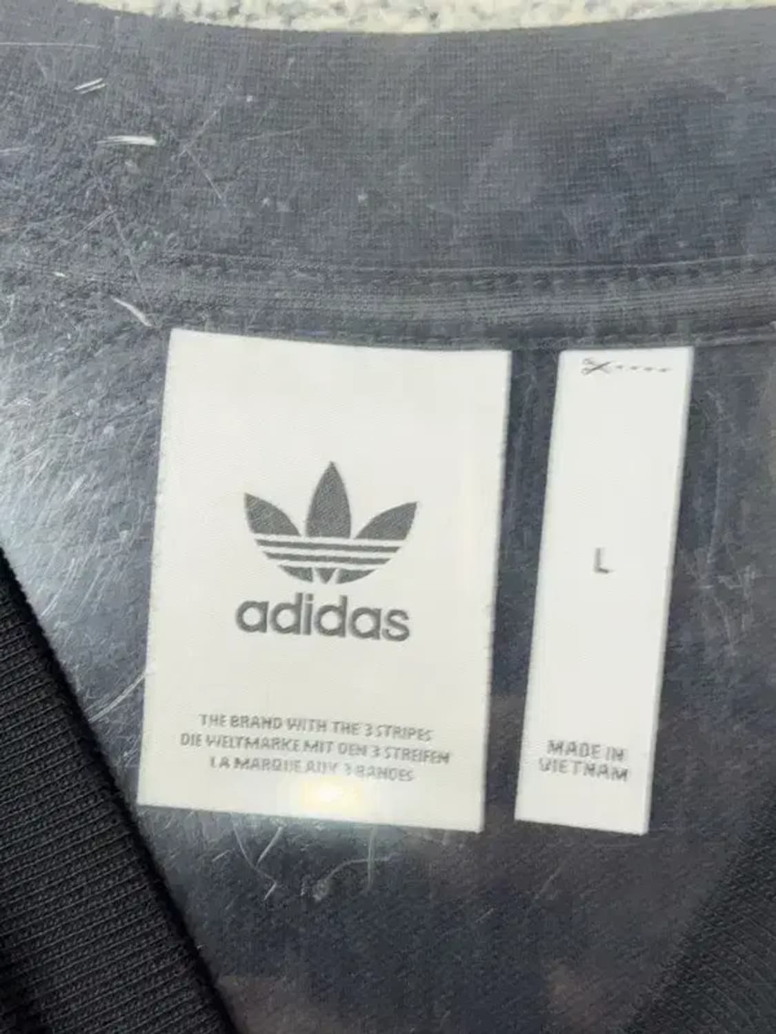 아디다스 블랙 불꽃 로고 맨투맨 L 상품이미지7