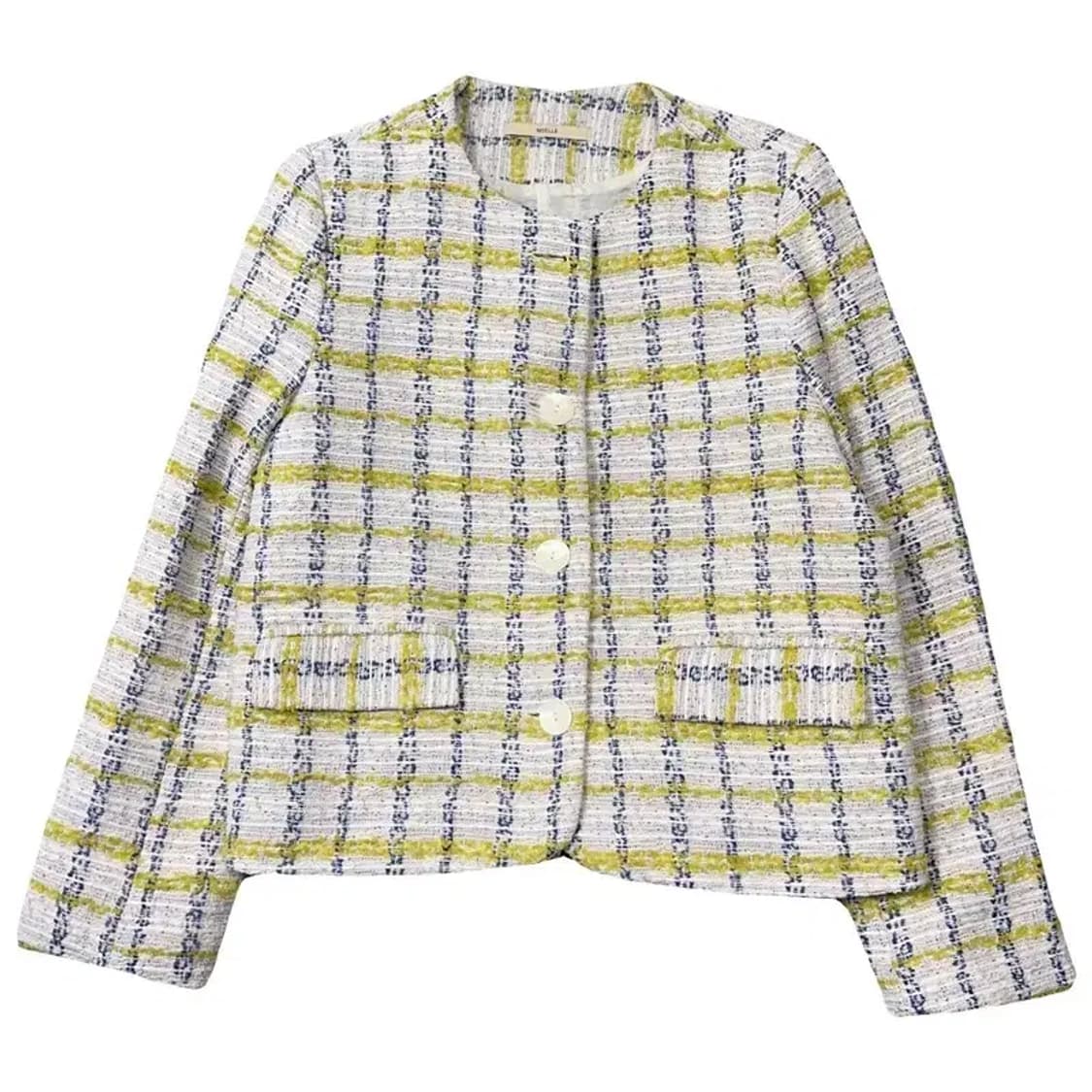 미엘 여성 캐주얼 트위드 자켓 L 상품이미지1