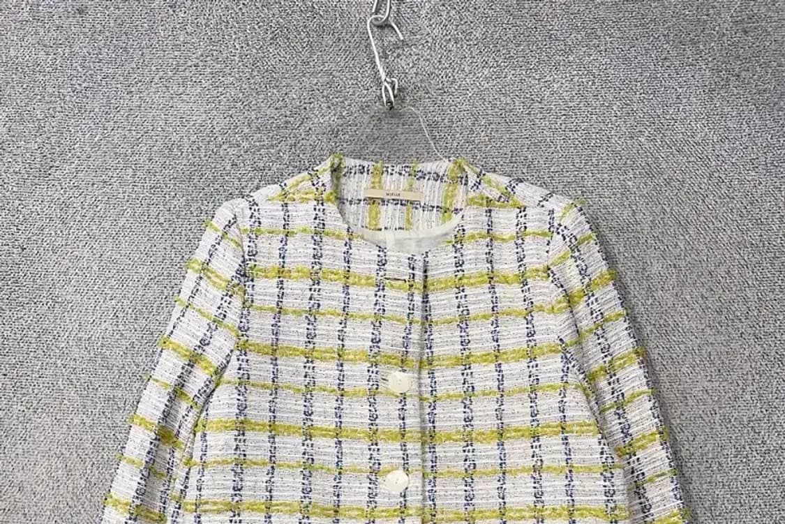 미엘 여성 캐주얼 트위드 자켓 L 상품이미지3