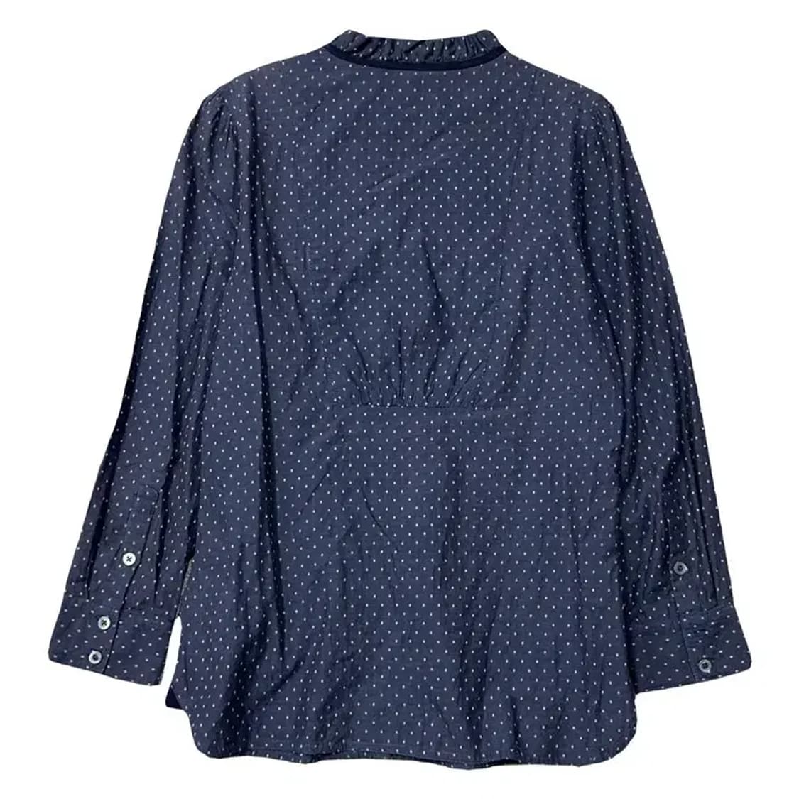 쥬시 꾸뛰르 도트 네이비 블라우스 S 상품이미지2