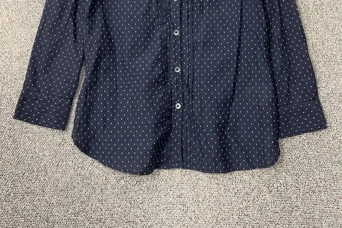 쥬시 꾸뛰르 도트 네이비 블라우스 S 상품이미지4