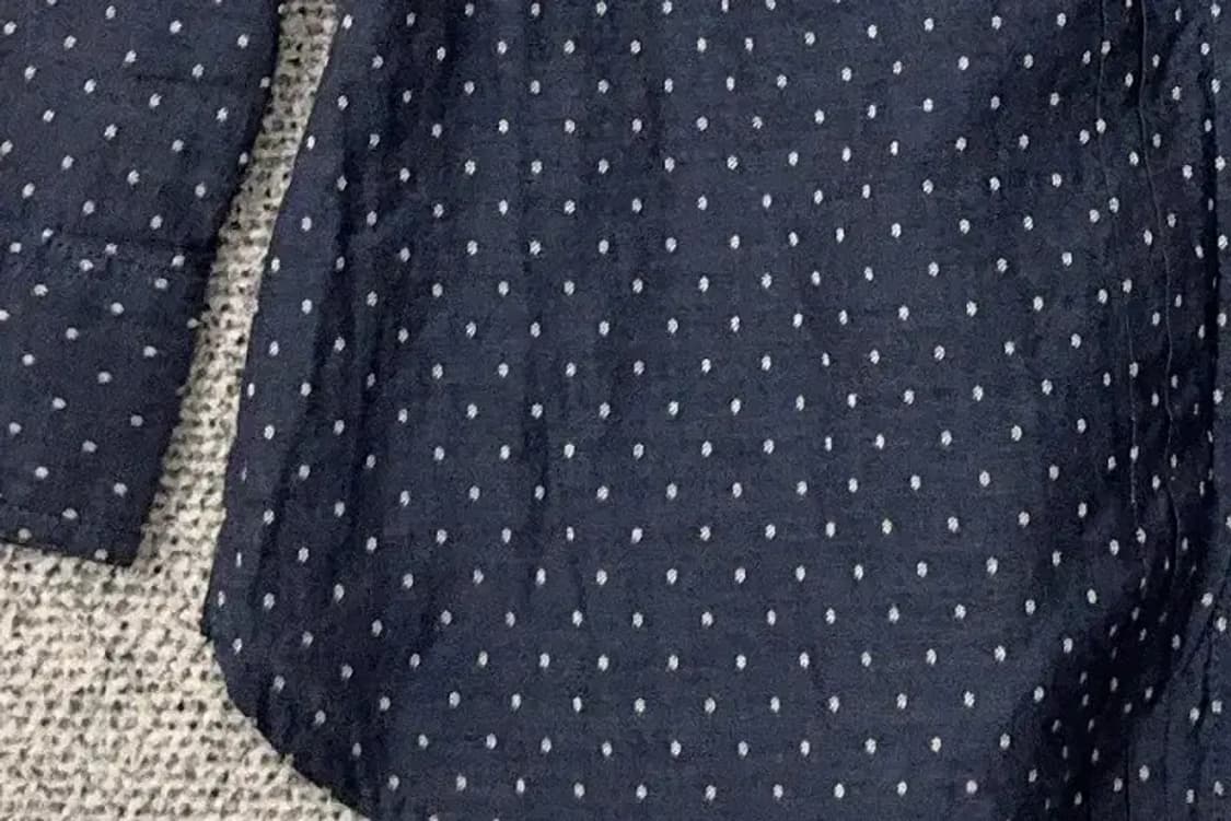 쥬시 꾸뛰르 도트 네이비 블라우스 S 상품이미지5