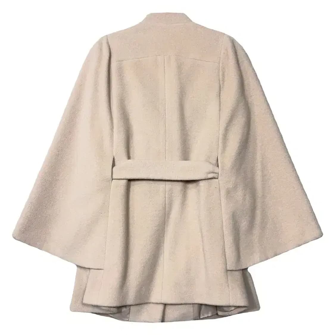 지고트 베이지 벨티드 울 코트 88-90-160 상품이미지2