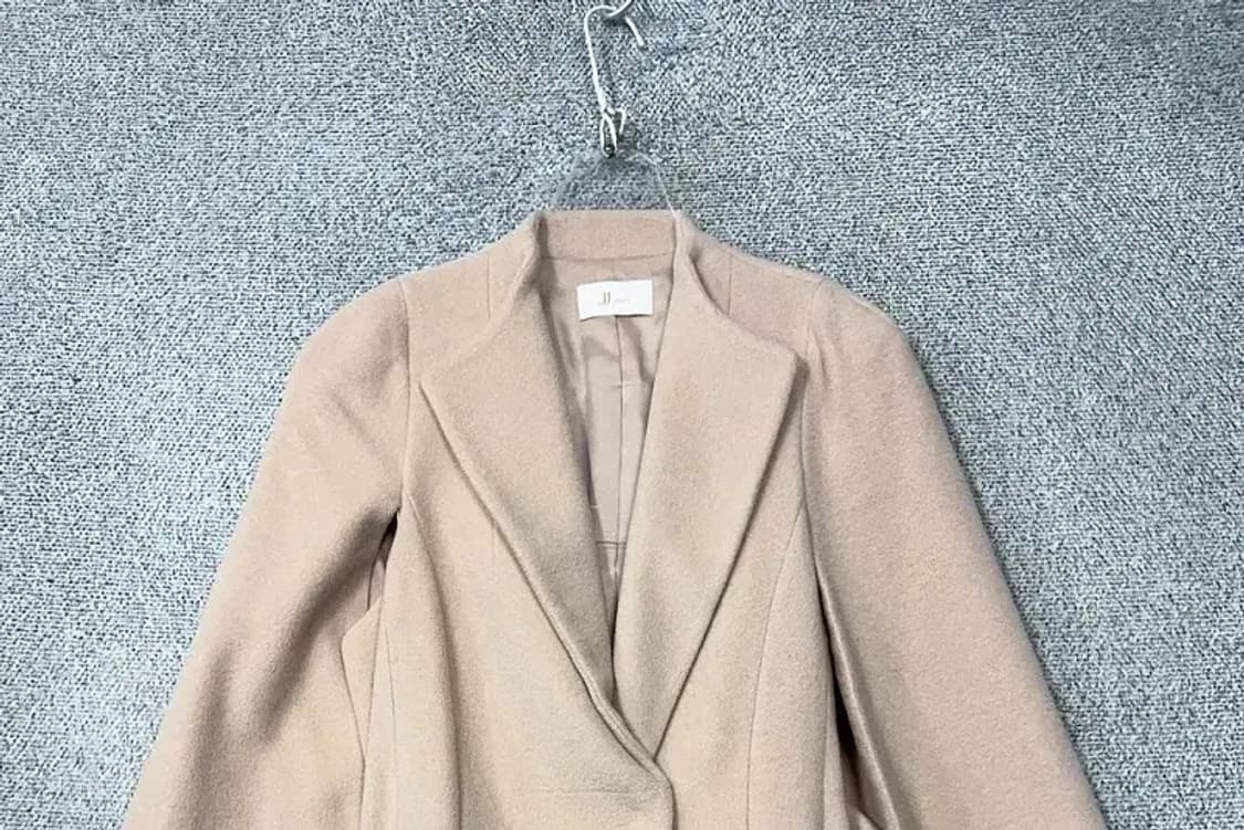 지고트 베이지 벨티드 울 코트 88-90-160 상품이미지3