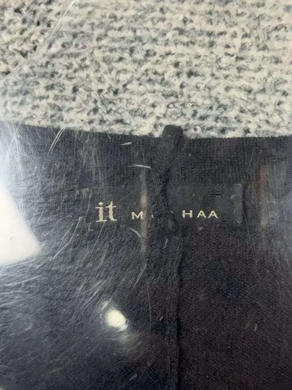 잇 미샤 블랙 실크 캐시미어 니트 가디건 M 상품이미지6