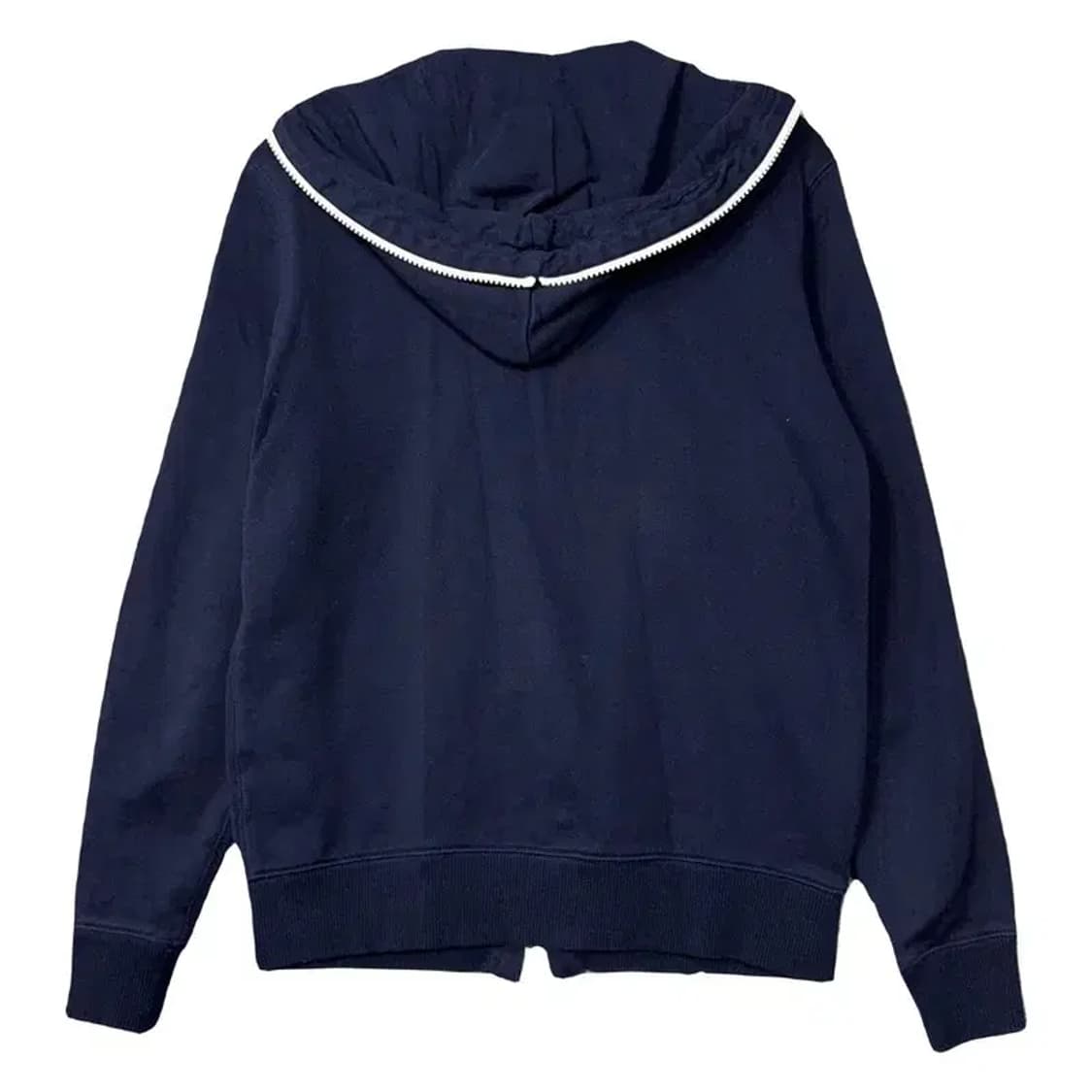 라코스테 네이비 로고 여성 후드 집업 85 상품이미지2