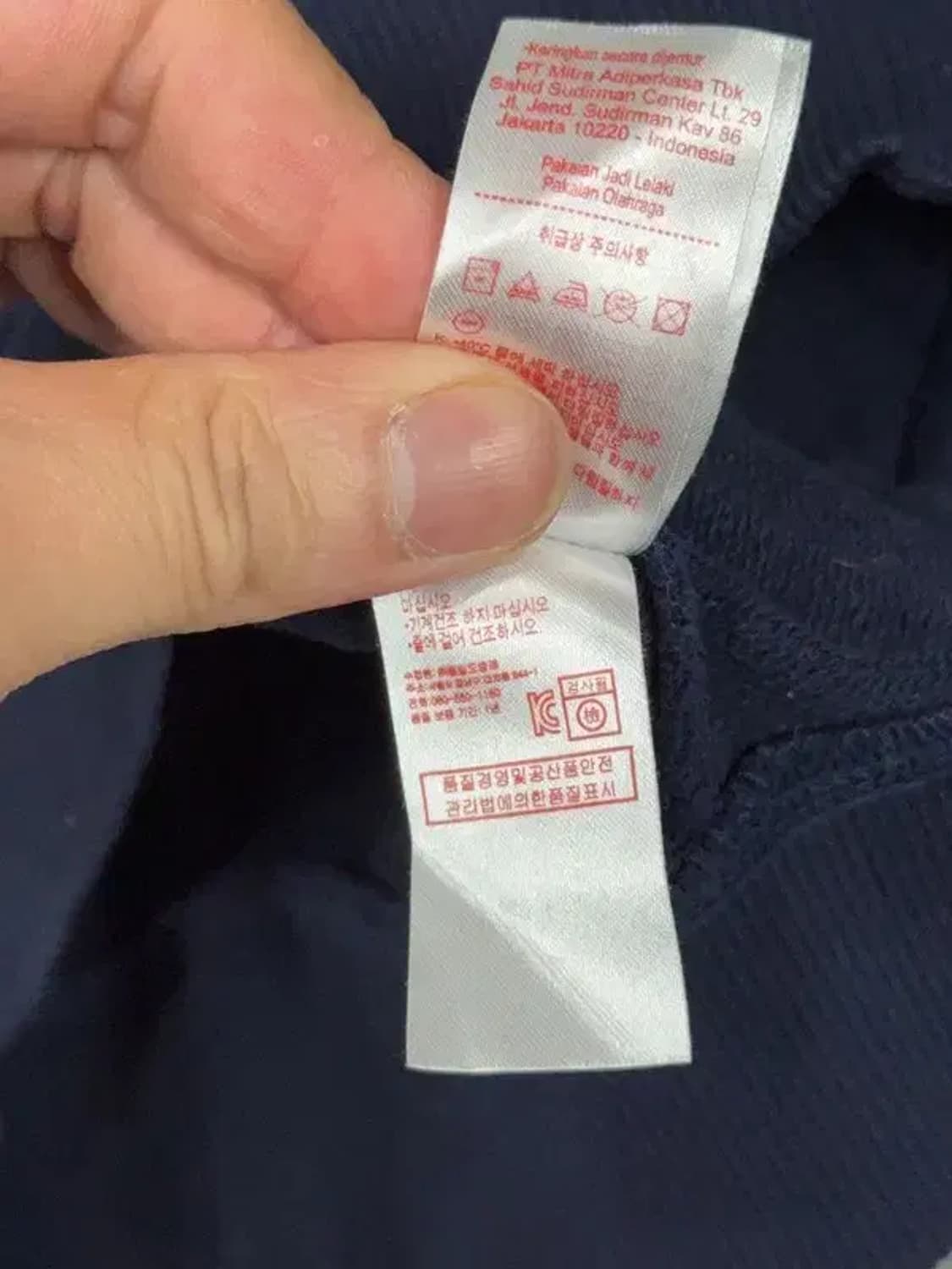 라코스테 네이비 로고 여성 후드 집업 85 상품이미지9