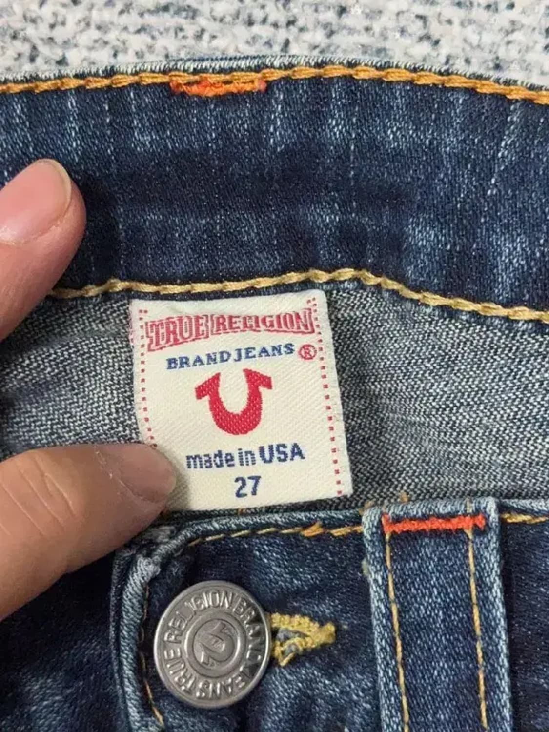 트루릴리젼 워싱 캐주얼 청바지 27 상품이미지6