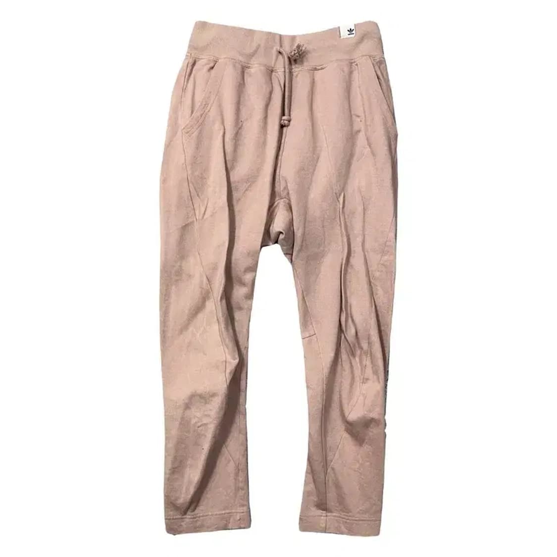 아디다스 베이지 밴딩 트레이닝 팬츠 S 상품이미지1