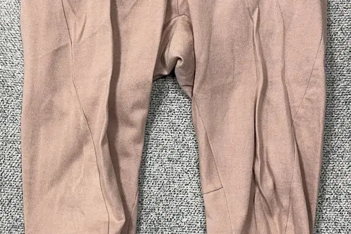 아디다스 베이지 밴딩 트레이닝 팬츠 S 상품이미지4