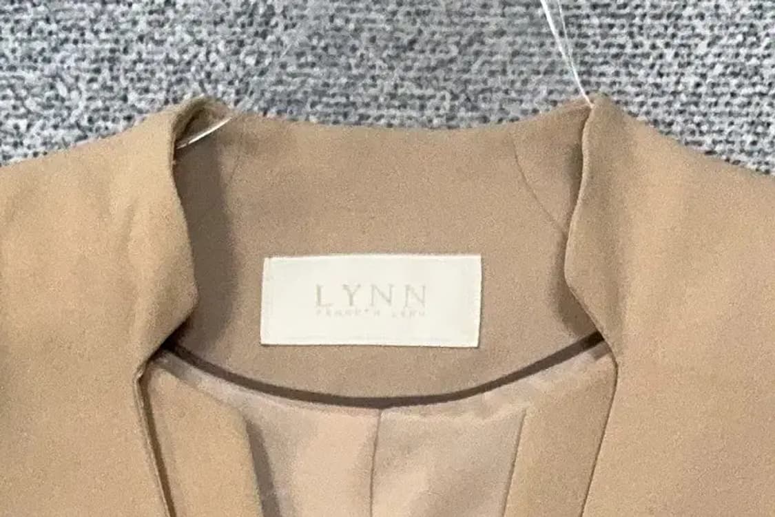 LYNN 여성 클래식 정장 베이지 블레이저 85-90-160 상품이미지5