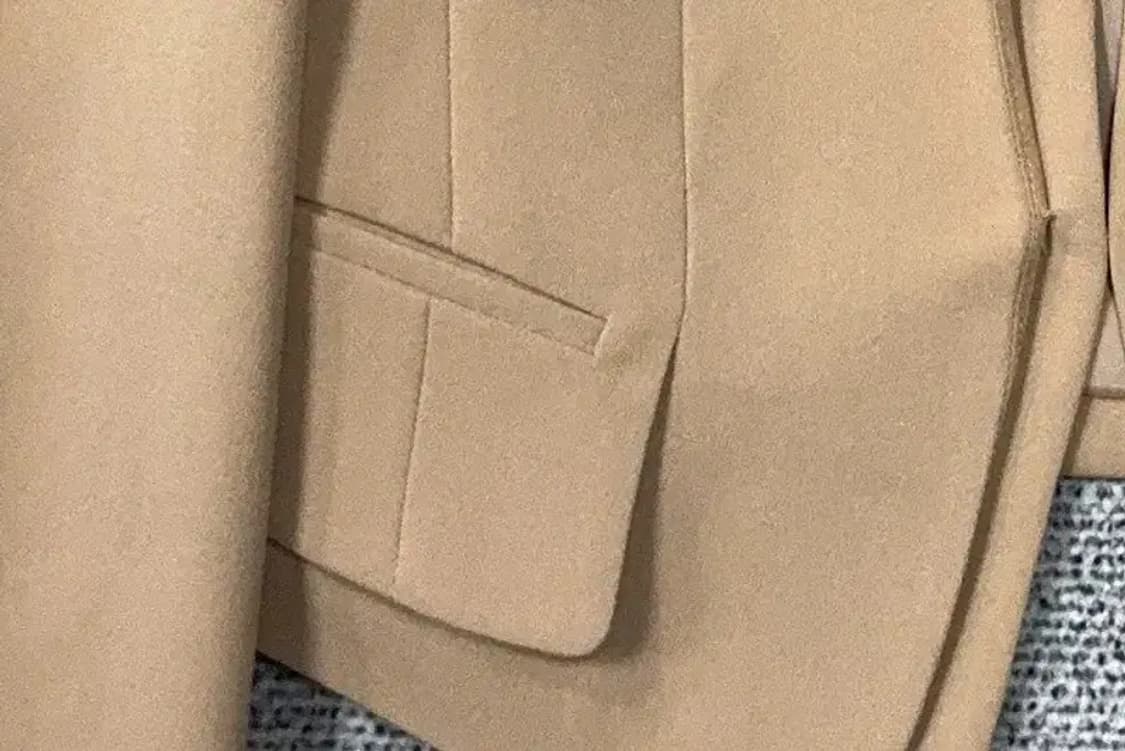 LYNN 여성 클래식 정장 베이지 블레이저 85-90-160 상품이미지6