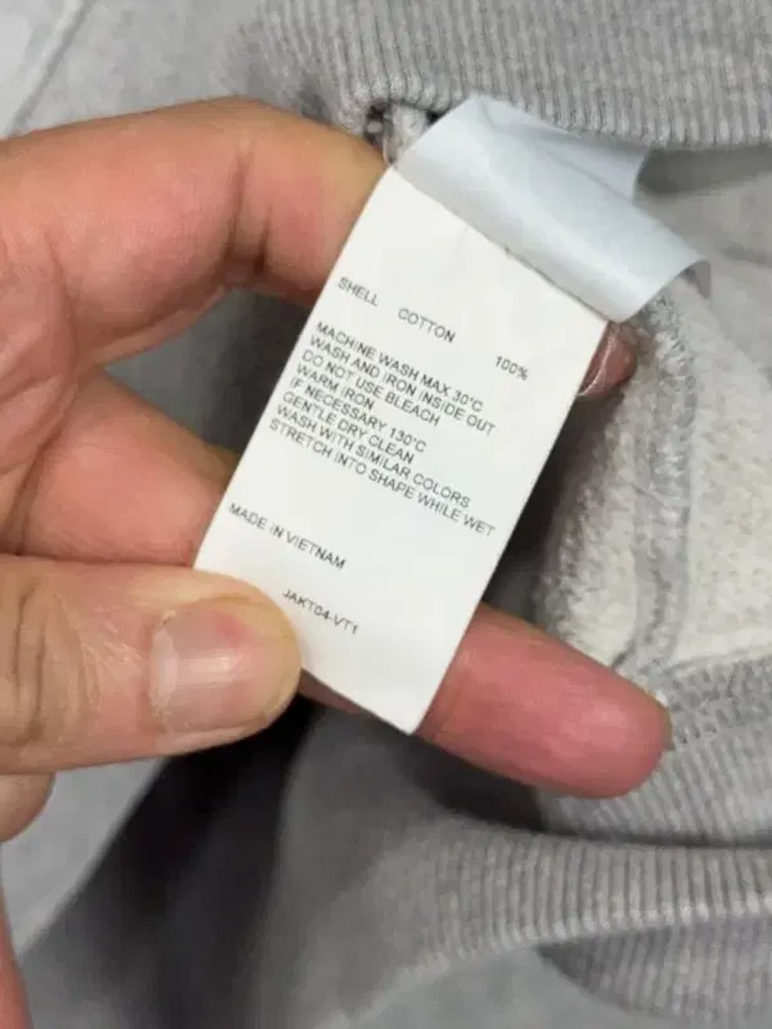 키르시 라이트 그레이 로고 후드 집업 1 상품이미지8