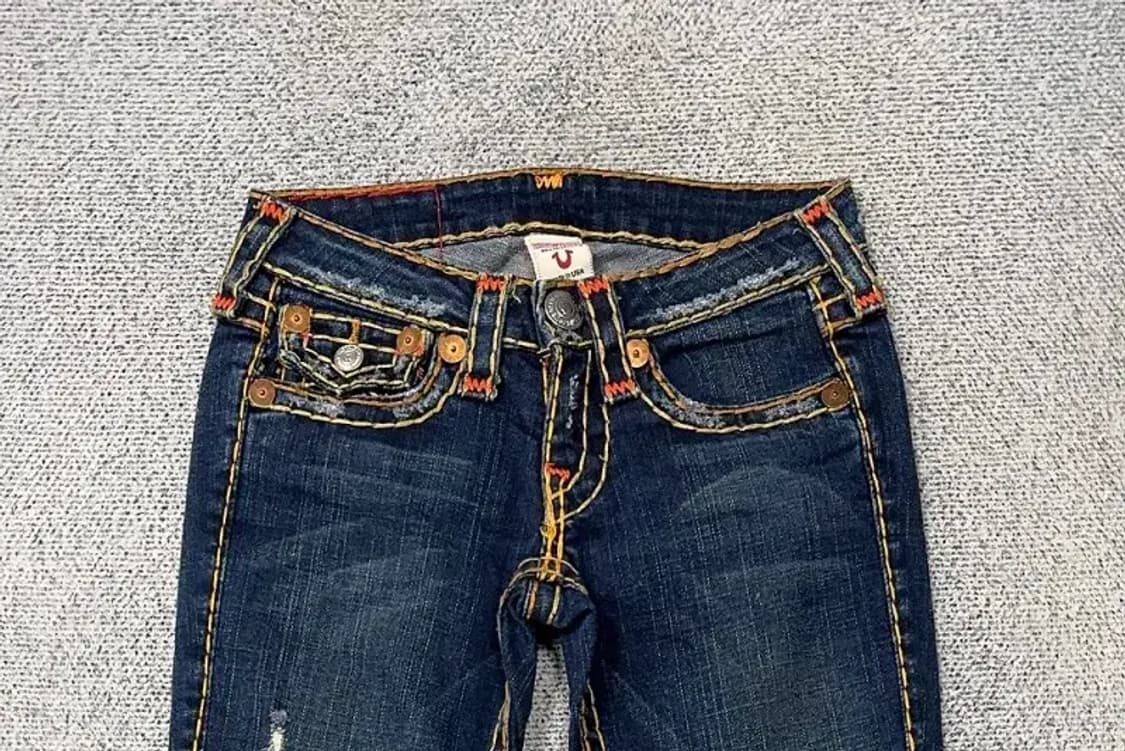 트루릴리젼 스티치 캐주얼 청바지 24 상품이미지3