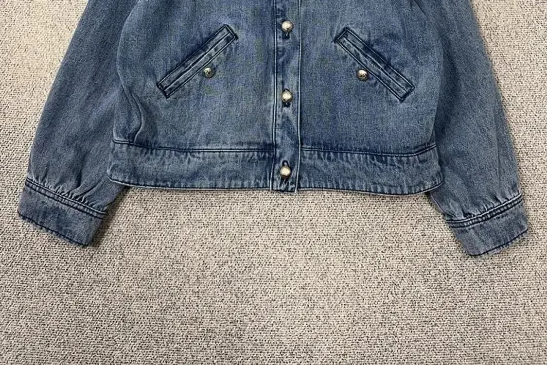 칼 라거펠트 오버핏 캐주얼 데님 자켓 90 상품이미지4