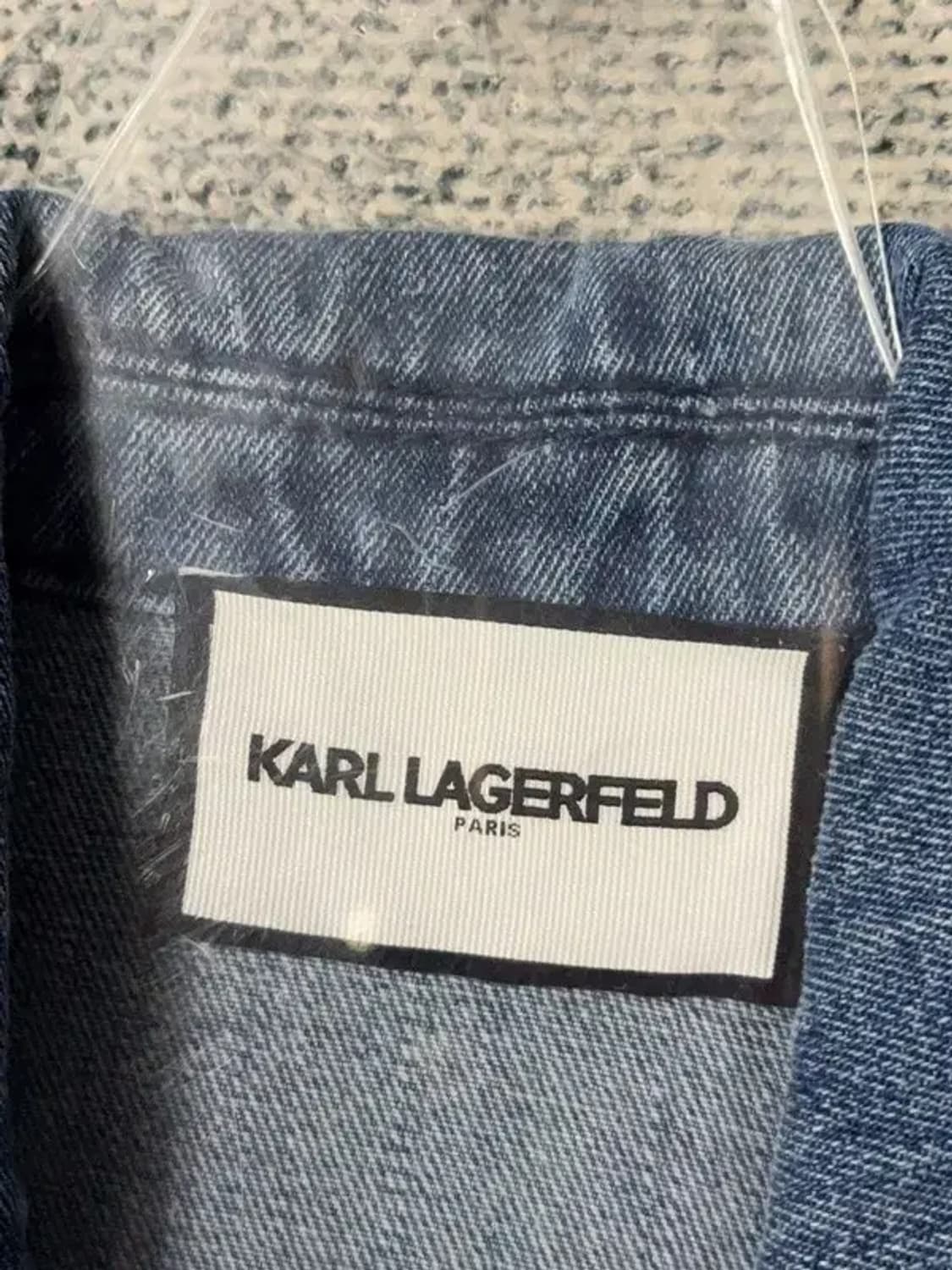 칼 라거펠트 오버핏 캐주얼 데님 자켓 90 상품이미지7