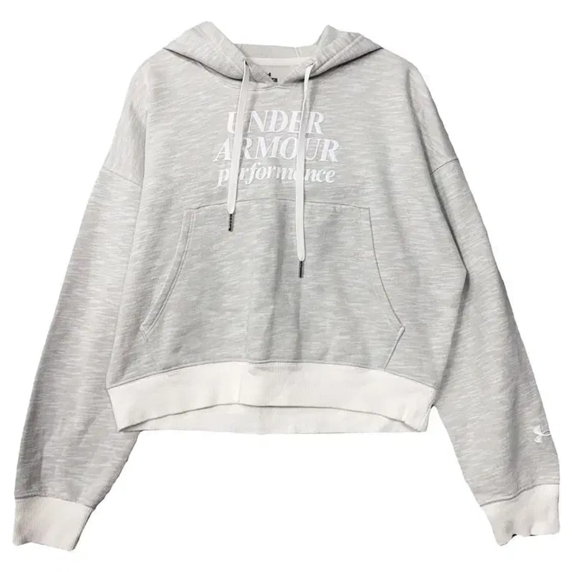 언더아머 라이트 그레이 후드티 SM/P/CH 상품이미지1