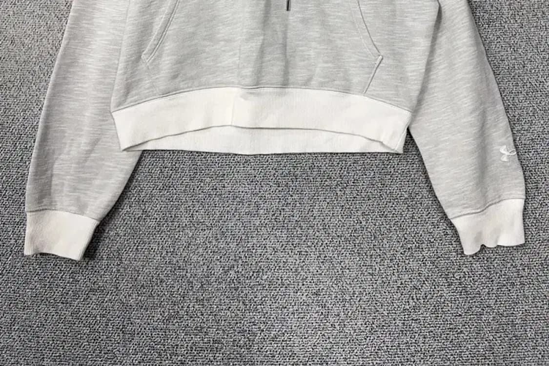 언더아머 라이트 그레이 후드티 SM/P/CH 상품이미지4