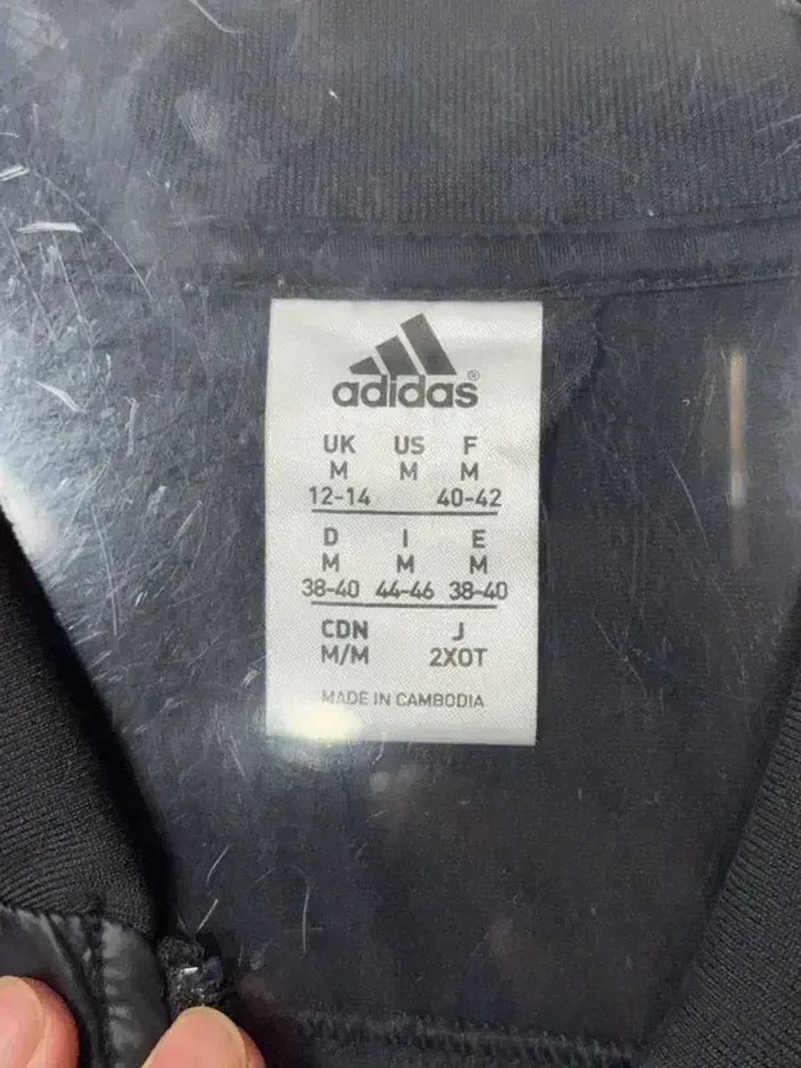 아디다스 검금 바람막이 M/M 상품이미지6