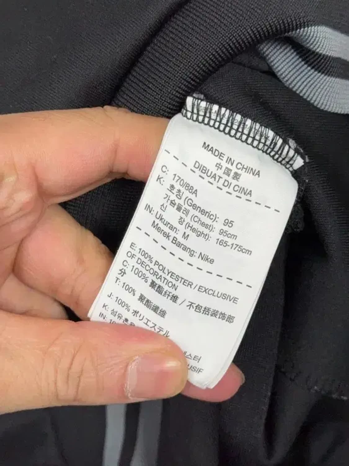 나이키 프린팅 블랙 맨투맨 M 상품이미지8