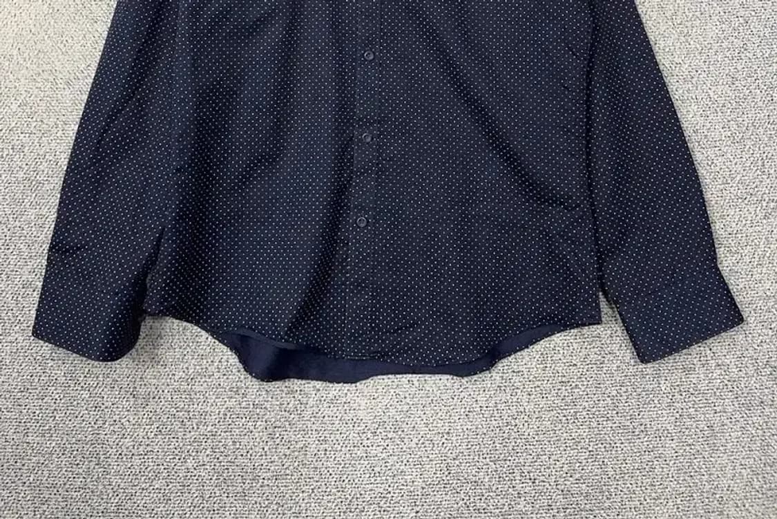 캘빈클라인 체크 네이비 셔츠 95 상품이미지4