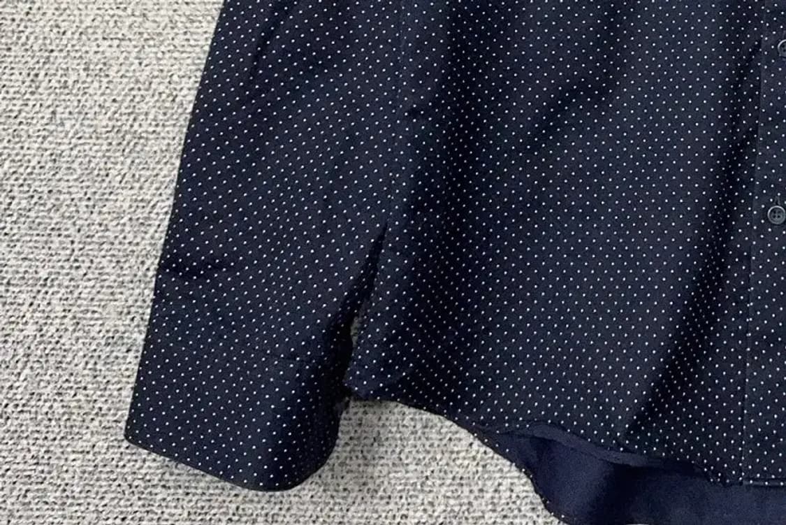 캘빈클라인 체크 네이비 셔츠 95 상품이미지6