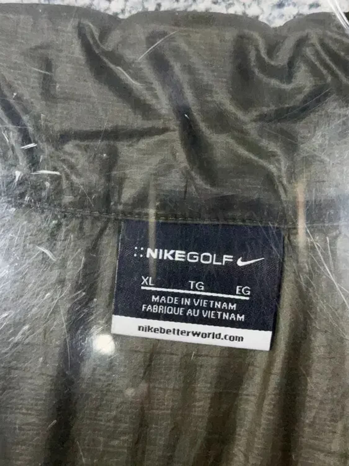 나이키 카키 골프 경량 패딩 XL 상품이미지6