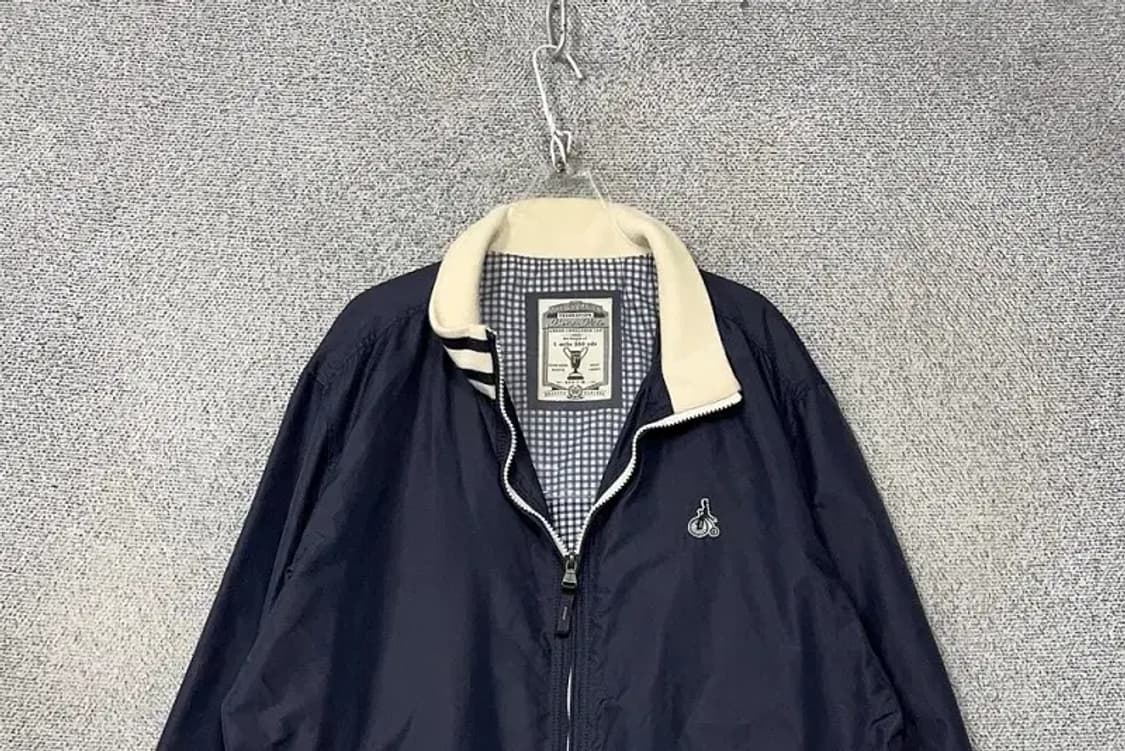 빈폴 네이비 로고 남성 나일론 자켓 110 상품이미지3