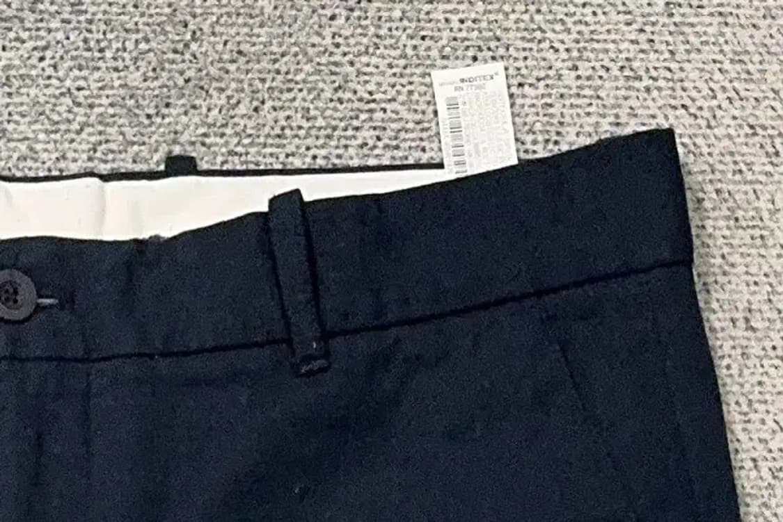 자라 네이비 남성 치노팬츠 32 상품이미지7