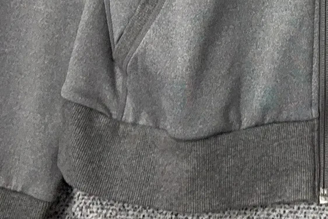 휠라 그레이 로고 기능성 후드 집업 105(XL) 상품이미지6