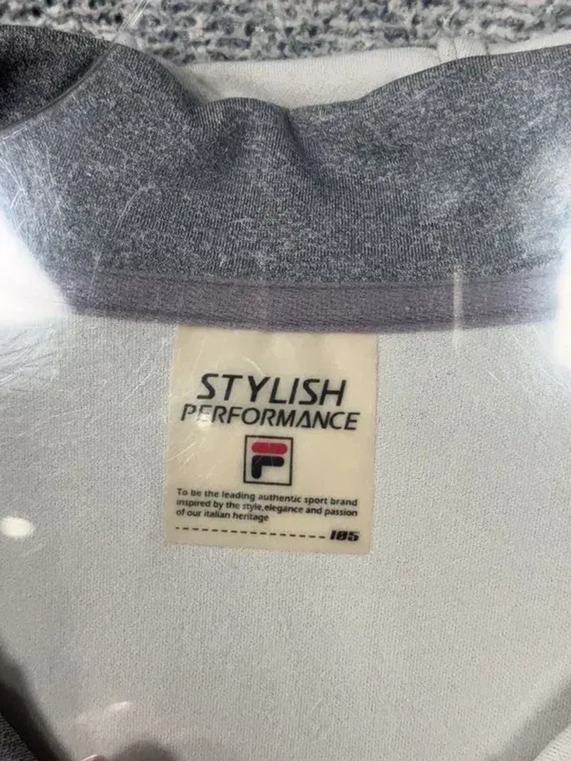 휠라 그레이 로고 기능성 후드 집업 105(XL) 상품이미지7