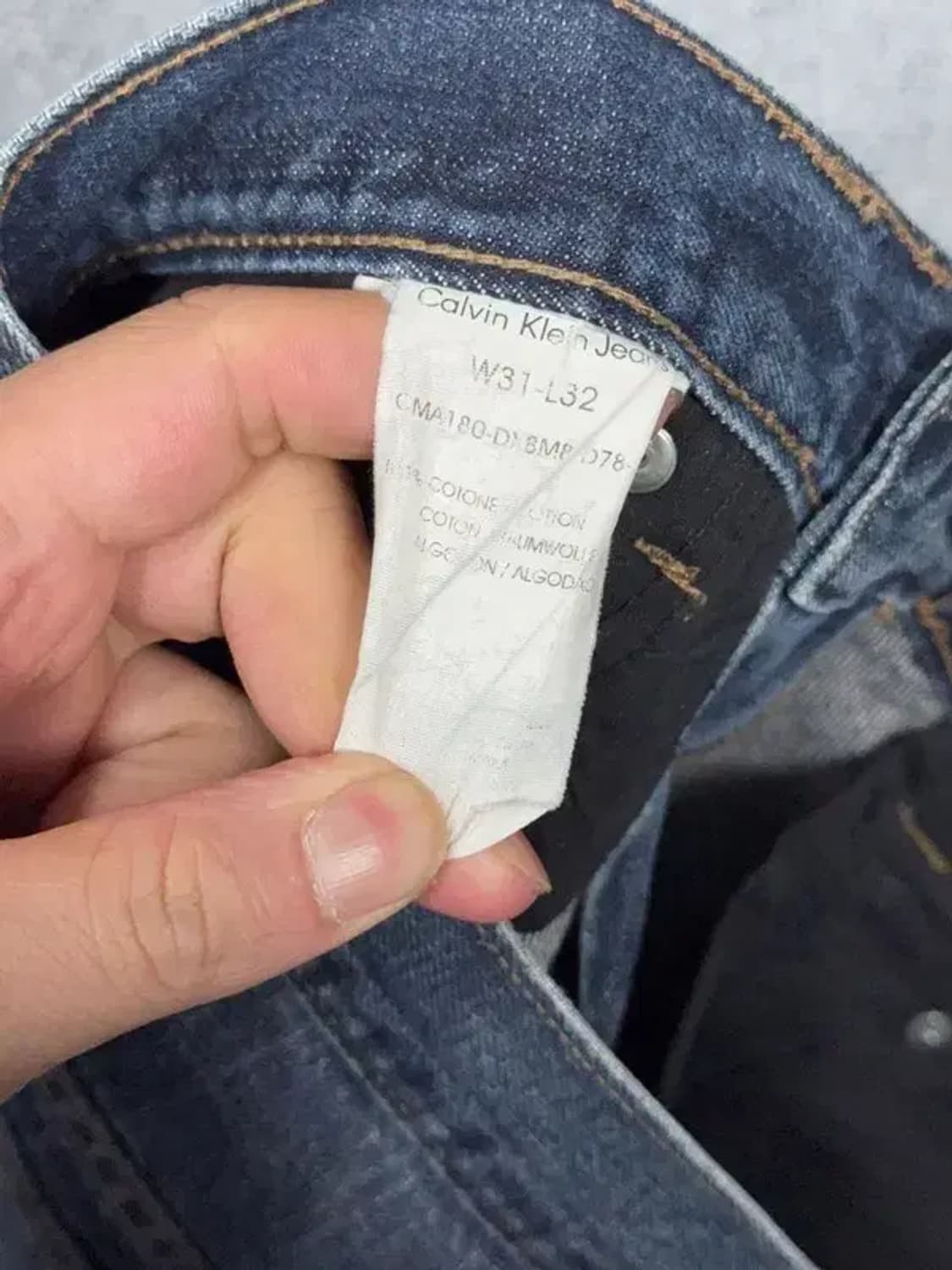 캘빈클라인 워싱 캐주얼 청바지 W31-L32 상품이미지9