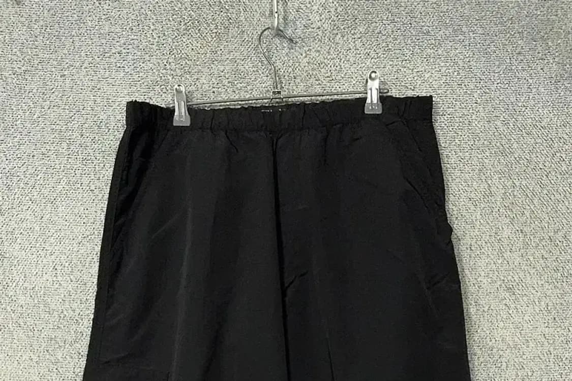 자라 블랙 테크웨어 나일론 바지 L 상품이미지3