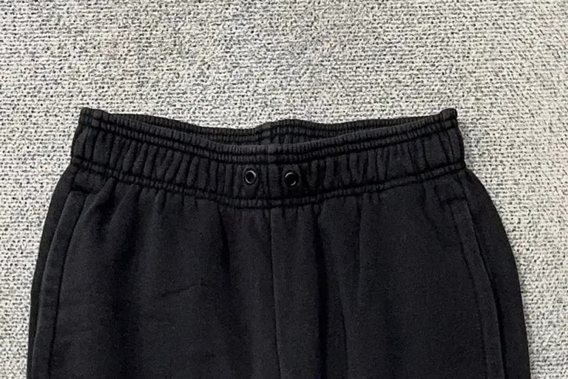 아디다스 블랙 로고 조거팬츠 M 상품이미지3