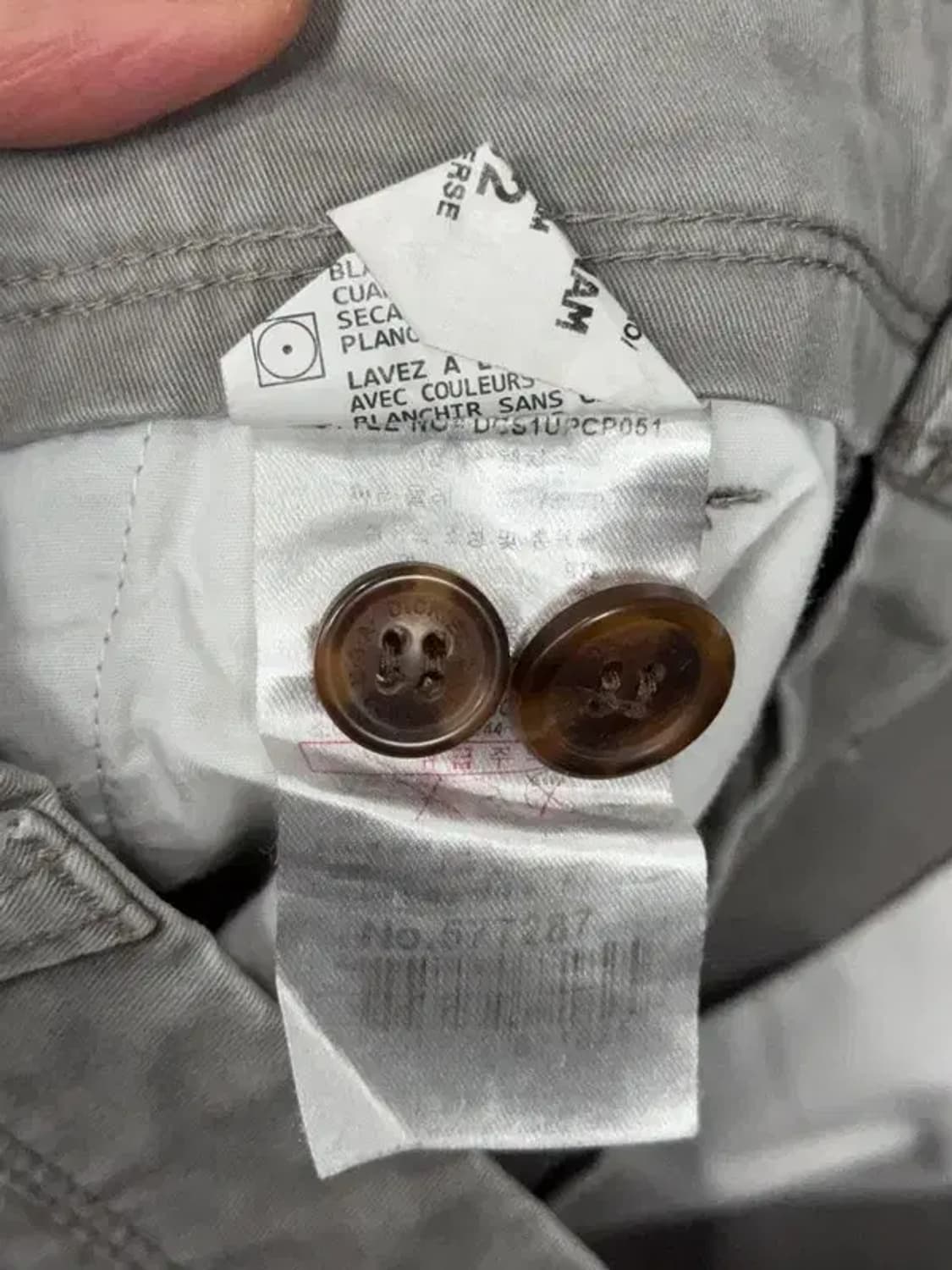 디키즈 그레이 남성 면바지 32 상품이미지7