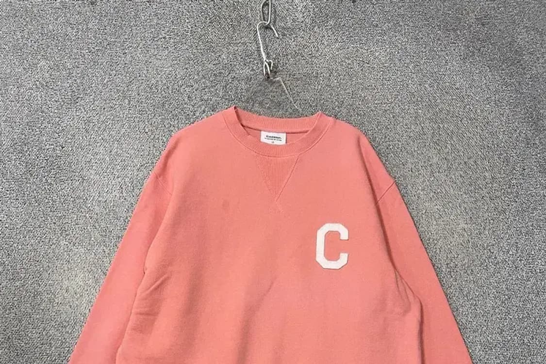 커버낫 코랄 로고 맨투맨 L 상품이미지3