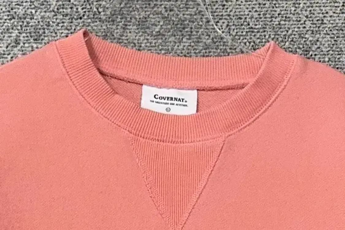 커버낫 코랄 로고 맨투맨 L 상품이미지5