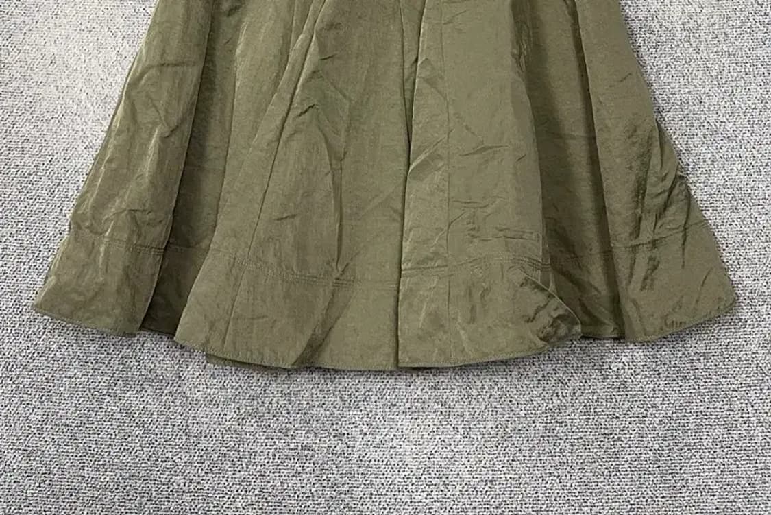 칼 라거펠트 카키 롱 스커트 66 상품이미지4