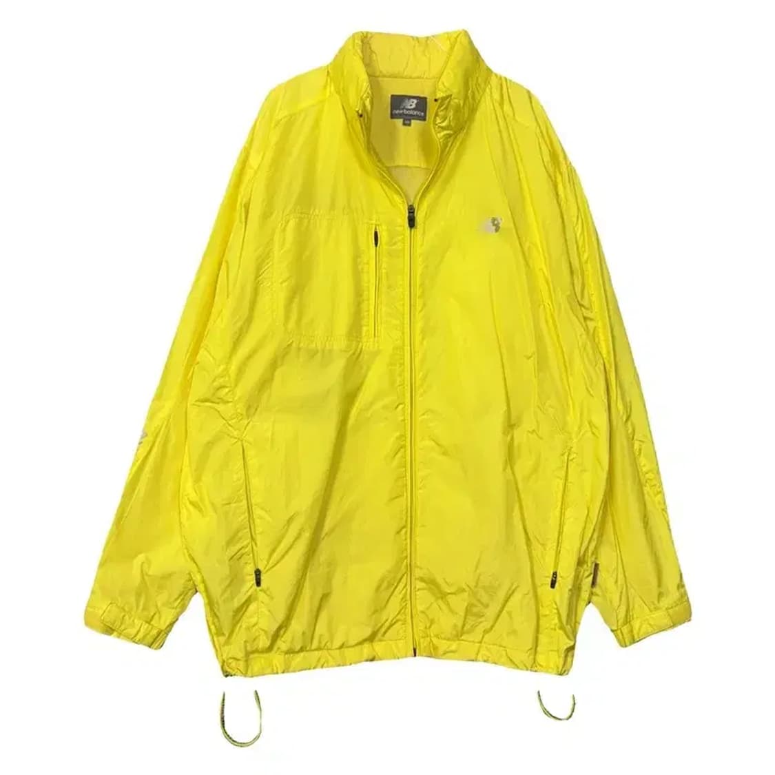 뉴발란스 옐로우 로고 기능성 바람막이 105 상품이미지1